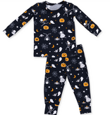 Angel Dear Halloween Skeleton Buddies - L/S Loungewear Set