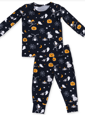 Angel Dear Halloween Skeleton Buddies - L/S Loungewear Set