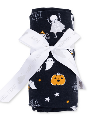 Angel Dear Halloween Skeleton Buddies - Swaddle Blanket