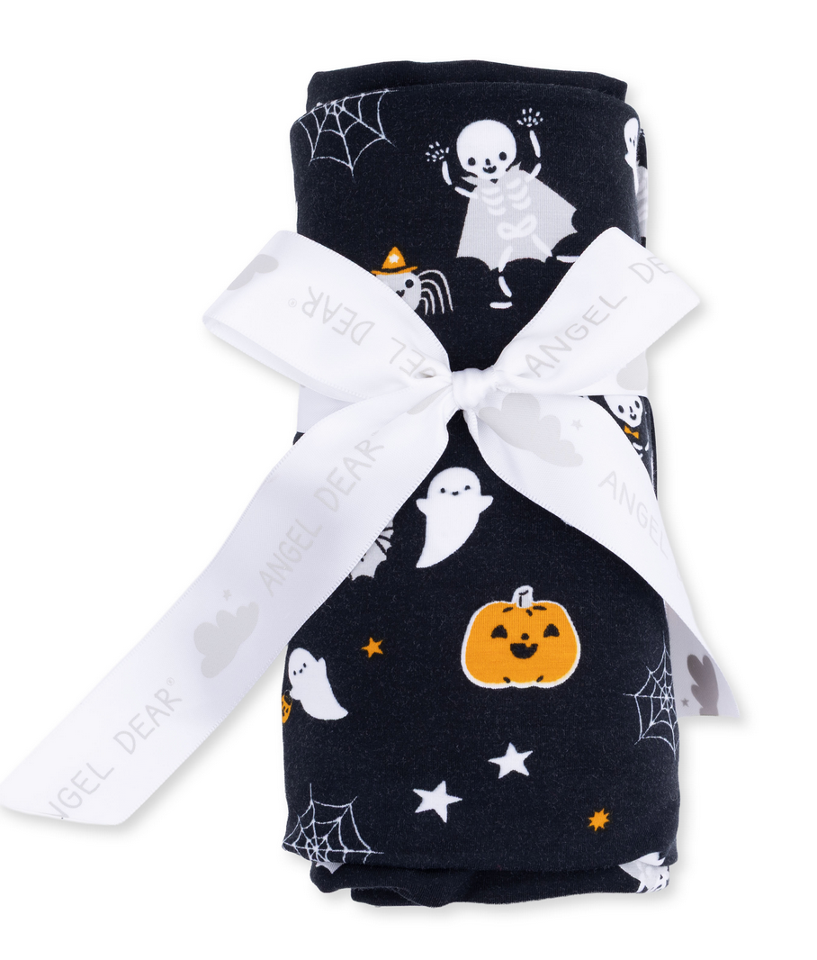 Angel Dear Halloween Skeleton Buddies - Swaddle Blanket
