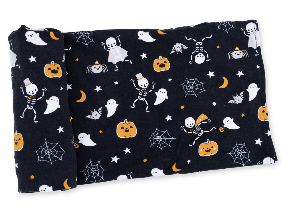 Angel Dear Halloween Skeleton Buddies - Swaddle Blanket