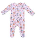 Angel Dear Halloween Monster Dress Up Pink Zipper Footie