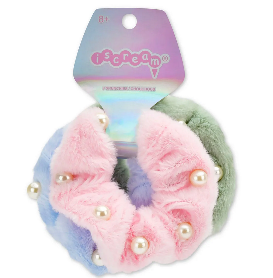 Iscream Pearl Scrunchie Set 880-649