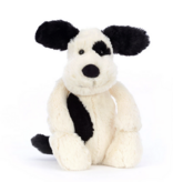 Jellycat Bashful Rufferty Black & Cream Puppy Origina (MED) BAS3BCP