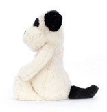 Jellycat Bashful Rufferty Black & Cream Puppy Origina (MED) BAS3BCP