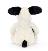 Jellycat Bashful Rufferty Black & Cream Puppy Origina (MED) BAS3BCP