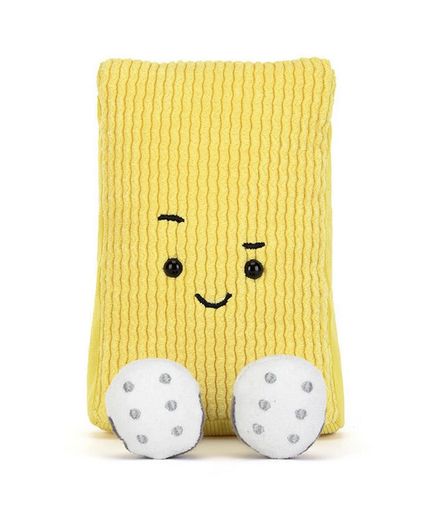 Jellycat Amuseables Sports Warni Yellow Card AS6YC