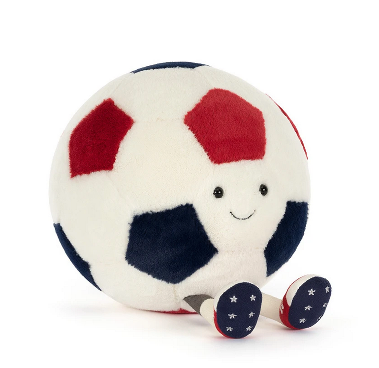 Jellycat Amuseables USA Soccer Ball  AS2FUSA