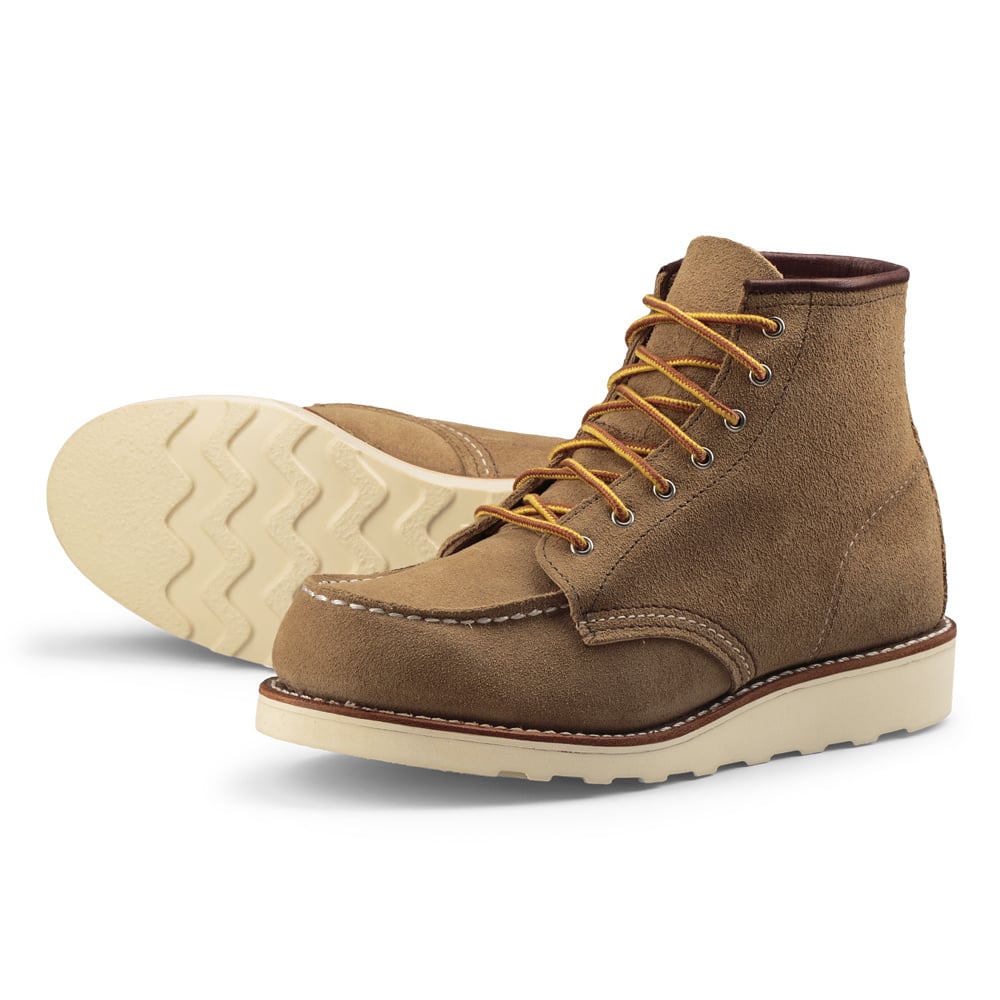 Red Wing 6" Classic Moc Sand Mohave Leather 3376