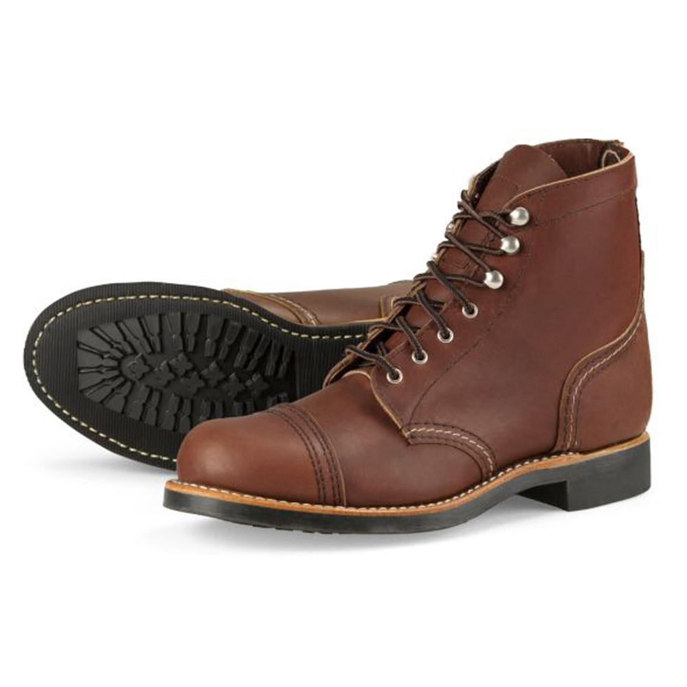 Red Wing Iron Ranger Amber Harness Leather 3365 - Kumpfy Shoes & Repair