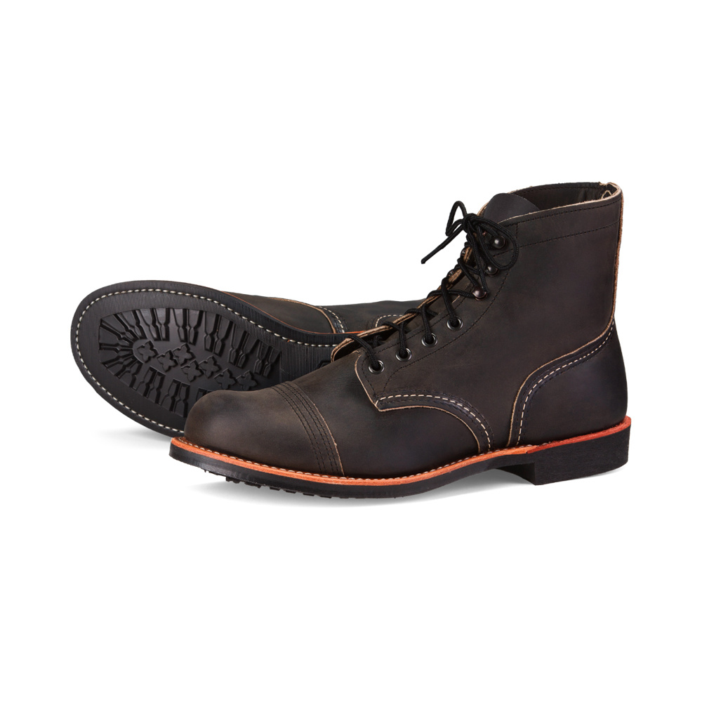 red wing iron ranger charcoal