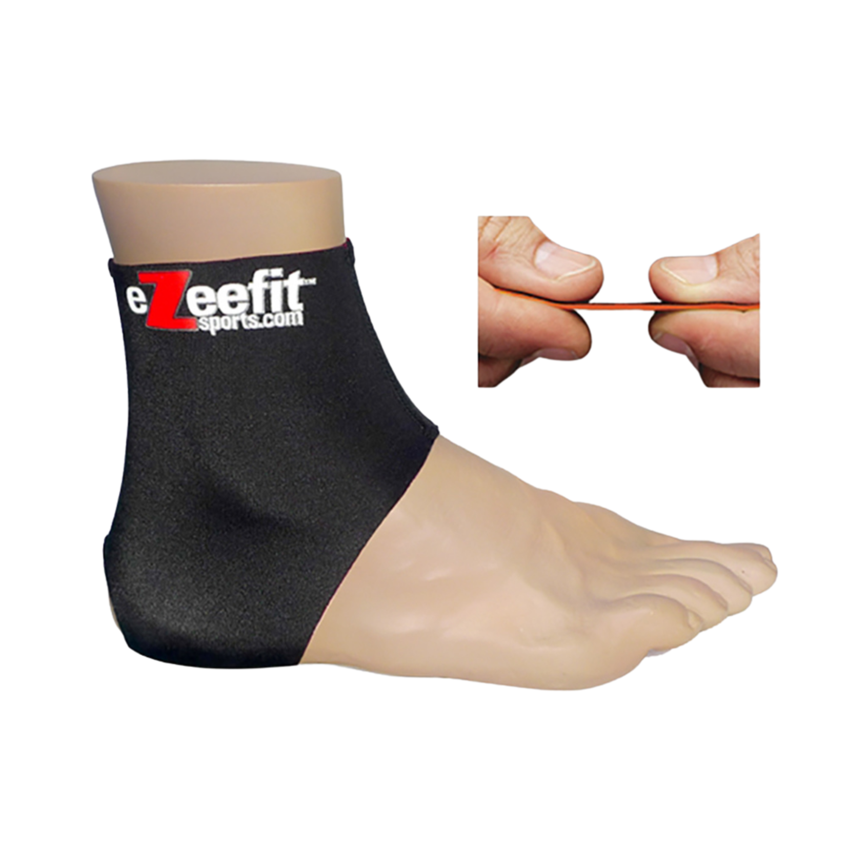 Ezee Fit Ezeefit Ultrathin Ankle Booties Black