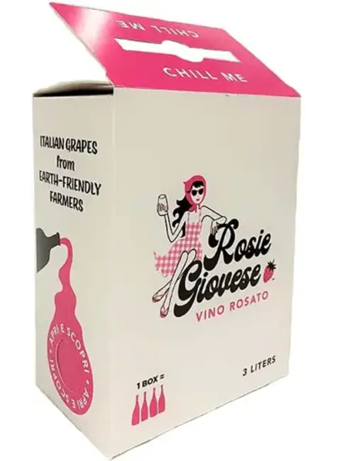 Rosie Giovese Vino Rosato Bag in Box 3L