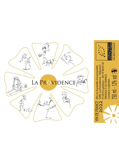 Domaine La Providence La Providence 2022 VDF Blanc, France