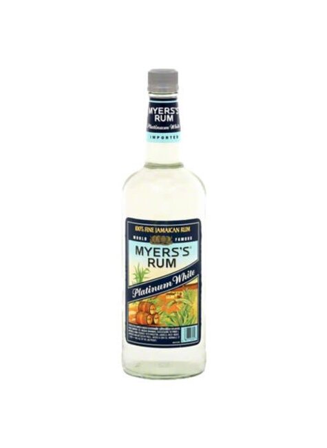 Myer's Myers's Platinum White Rum 1L, Jamaica