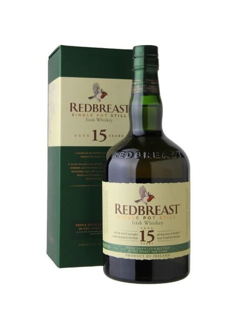 Redbreast Redbreast 15 Year Old Single Pot Still Irish Whiskey, Ireland