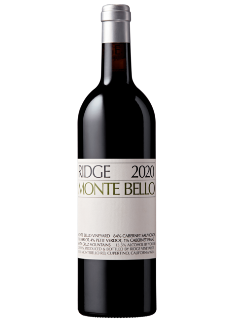 Ridge Vineyards 2020 Monte Bello Cabernet Sauvignon, California