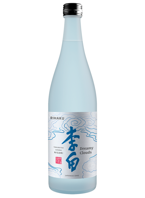 Rihaku Shuzo Rihaku Shuzo Dreamy Clouds Tokubetsu Junmai Nigori Namazake Sake, Japan