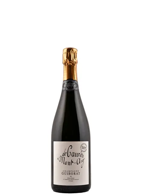 Guiborat Guiborat 2017 Blanc de Blancs De Caures a Mont Aigu Grand Cru Extra Brut Champagne, France