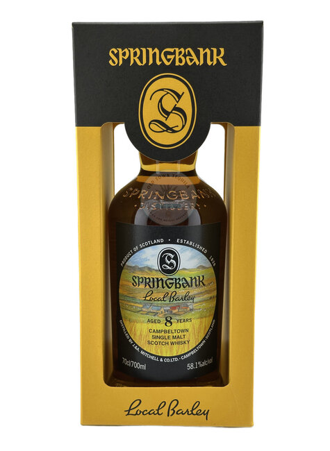 Springbank Springbank 8 Year Local Barley Old Single Malt Scotch Whisky, Scotland