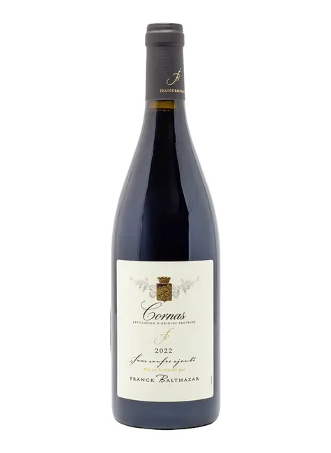 Franck Balthazar Franck Balthazar 2022 Cornas Sans Soufre Ajoute Rhone, France