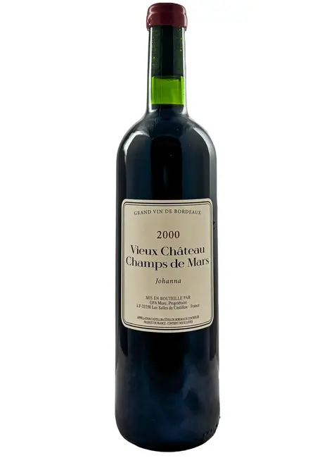 Vieux Chateau Champs de Mars 2000 Cotes de Castillon, France