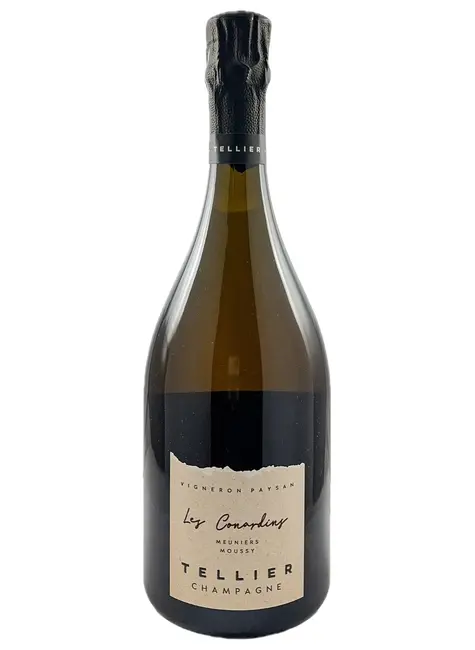 Tellier Tellier 2020 'Les Conardins Meunier' Champagne Extra Brut, France