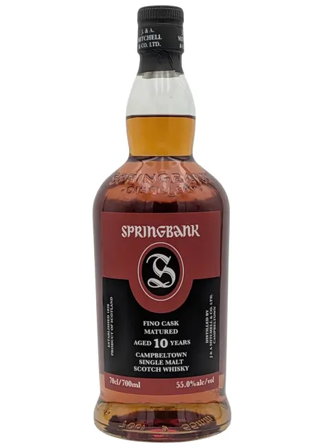 Springbank Springbank 10 Year 'Sherry Fino Cask' Old Single Malt Scotch Whisky, Scotland