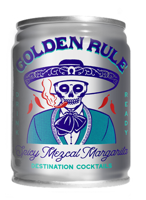 Golden Rule "Spicy Mezcal Margarita" 100ml, California