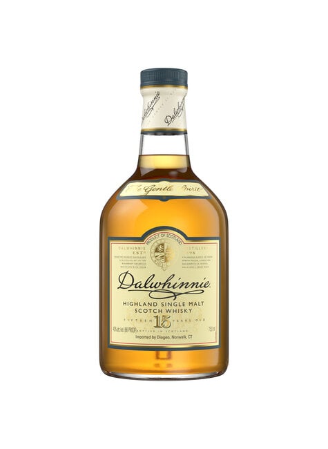 Dalwhinnie 15-Year Highland Single Malt Scotch Whisky 86-Proof, Scotland