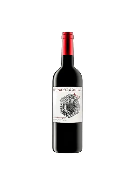 Chateau Fontanes Chateau Fontanès 2024 'Les Traverses' Cabernet Sauvignon, France
