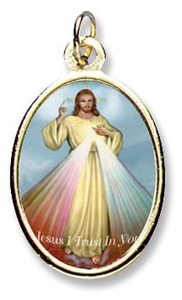 Divine Mercy Epoxy Medal