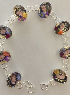 Virgen De Guadalupe SS Bracelet