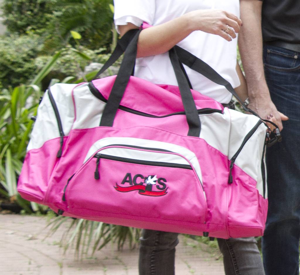 ACTS Duffle Bag Pink - The ACTS Mission 
