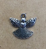 Large Angel w/Heart Charm