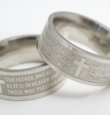 Our Father Stainless Steel Ring