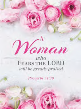 Woman Wood Plaque Proverbs 31:30