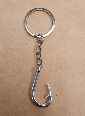 Fish Hook Key Chain