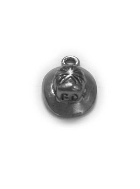 Fire Fighter Helmet Metal Charm