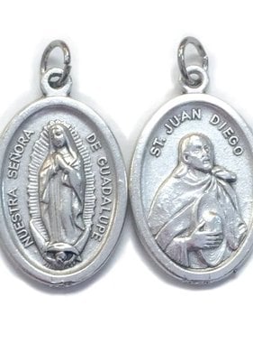 St. Benedict Oval Oxidized Medal - The ACTS Mission Store