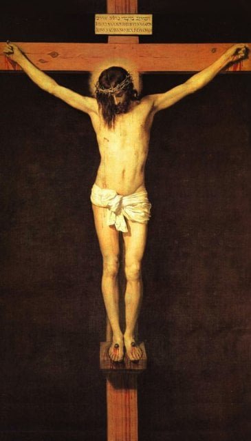 Prayers Before a Crucifix Prayer Card