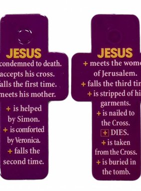 Stations of the Cross Key Tag