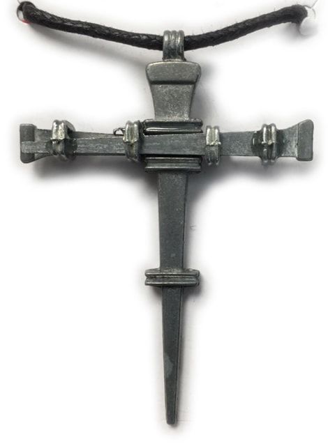 Nail Cross Pendant w/Cord - The ACTS 