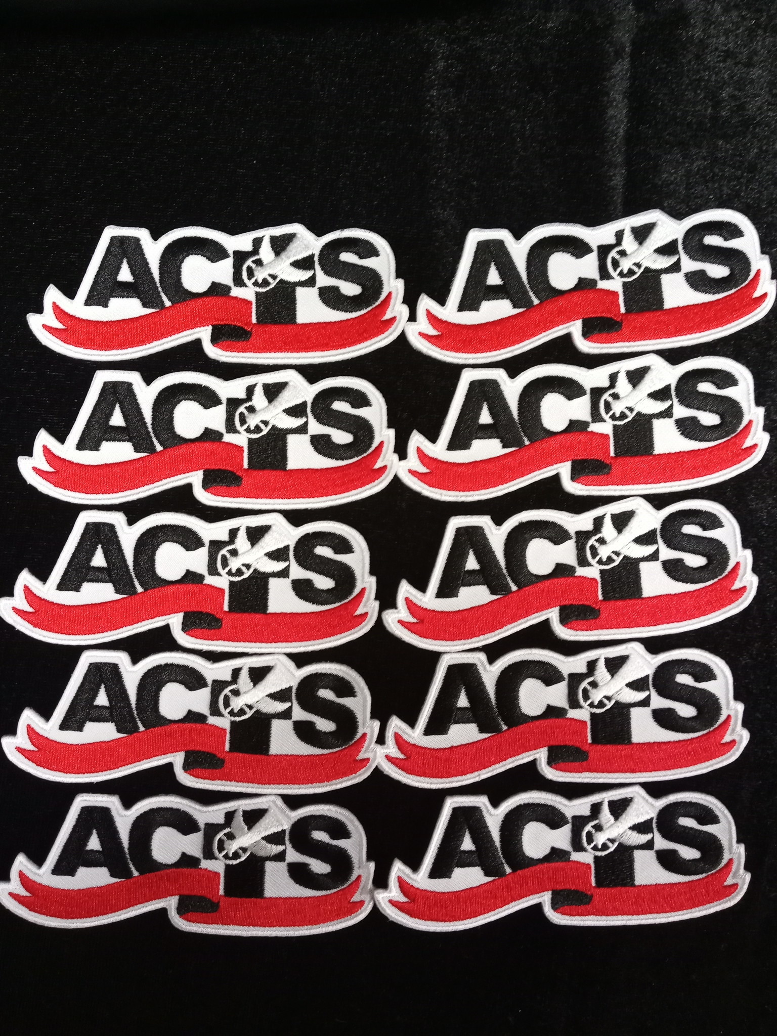 ACTS Ribbon Logo Patch 10 Pack Retreat Special