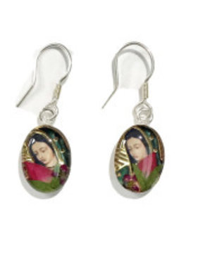 Virgen de Guadalupe SS Earrings