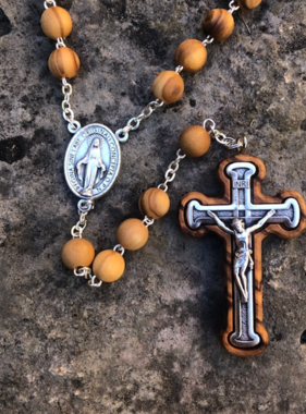 8mm Olivewood Rosary