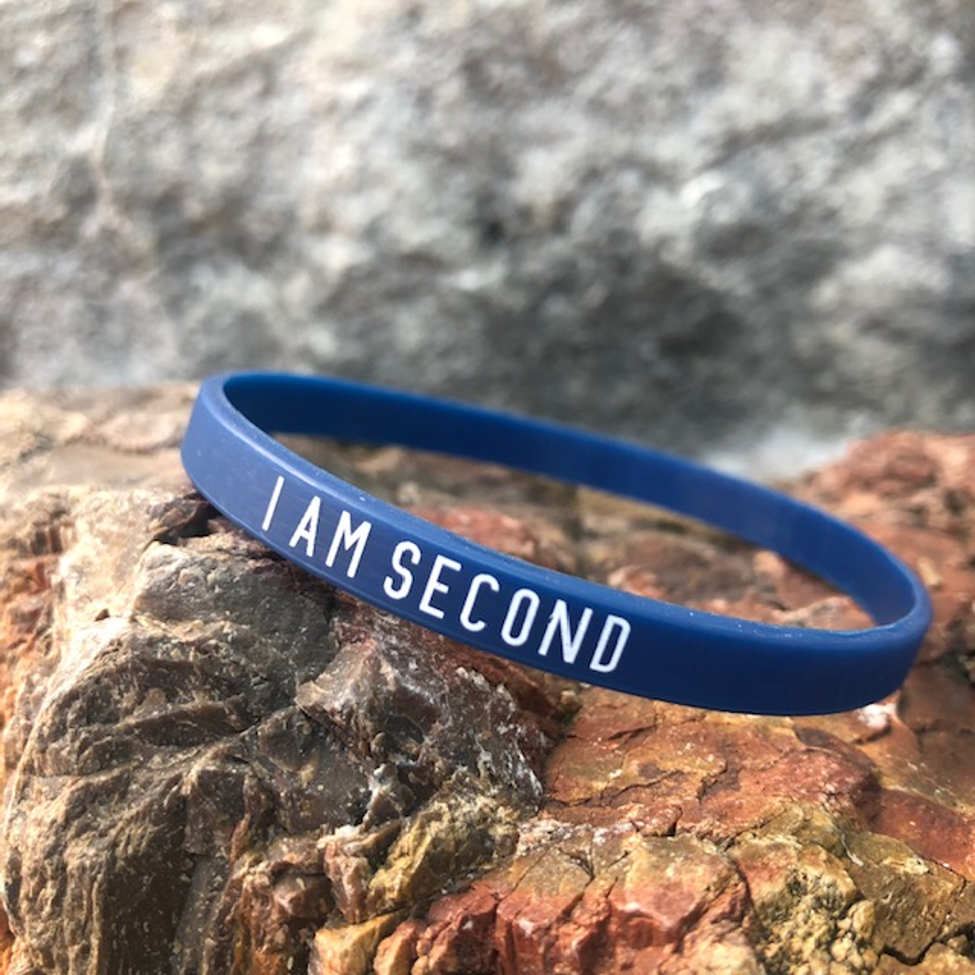 I Am Second Silicone Wristband