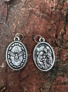 Miraculous Medal Oxidized Medal