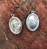 Padre Pio Oxidized Medal