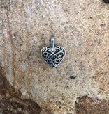 Laced Heart Charm